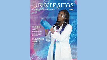 The cover page for Universitas 2021-22