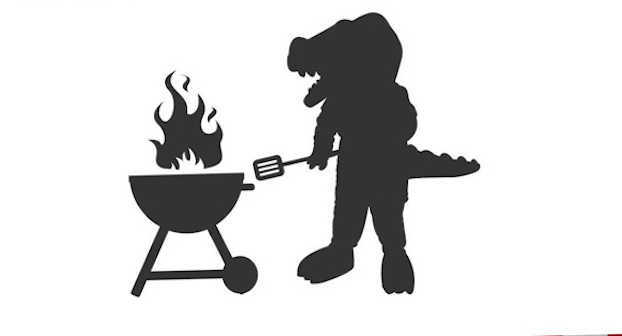 Gabby Gator Grilling Graphic