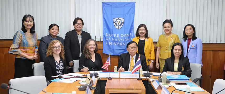 NDMU and PBRI representatives in Bangkok