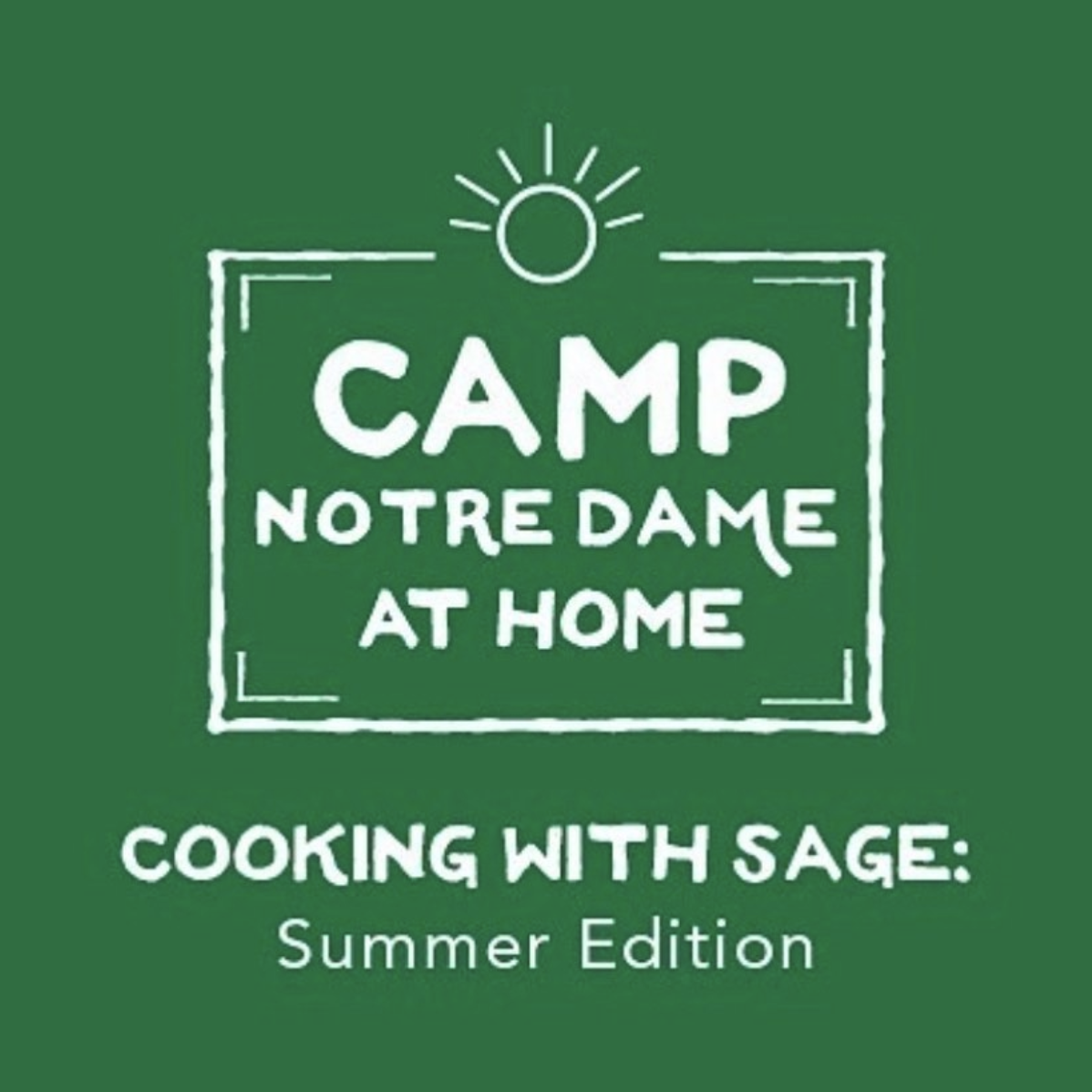 cooking with SAGE logo green