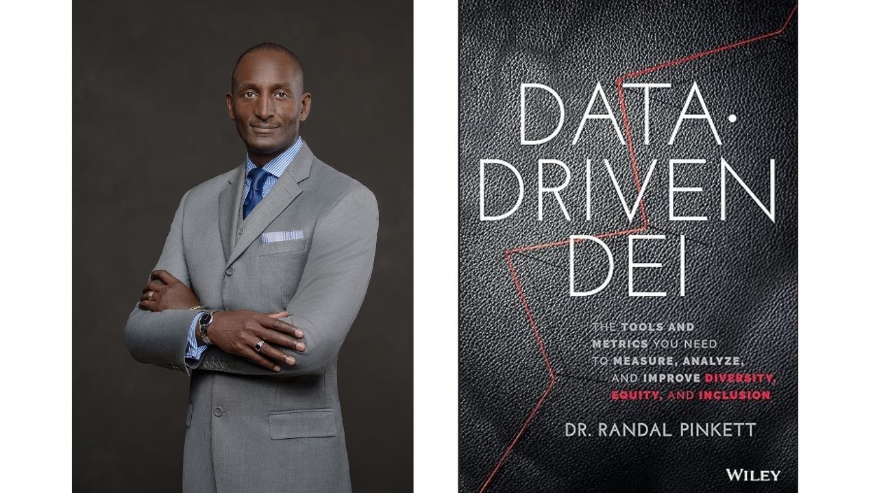 Dr. Randal Pinkett and book cover