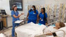 School of Nursing Hosts Caroline Center for CCT Simulation and Skills Day