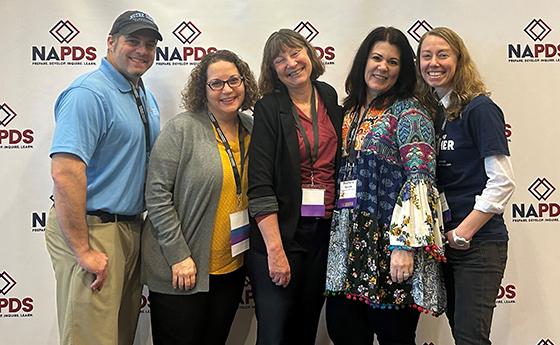 School of Education faculty at the 2023 NAPDS conference