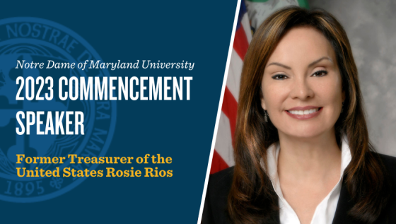 Rosie Rios headshot with event details
