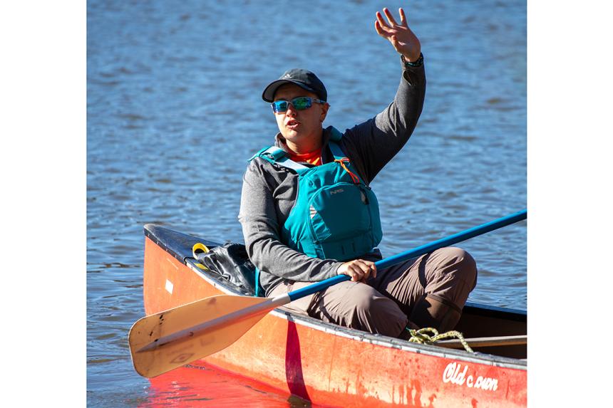 SOE Canoe Trip on Dundee Creek