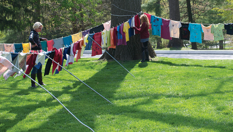 Clothesline Project Celebrates its 20th Anniversary