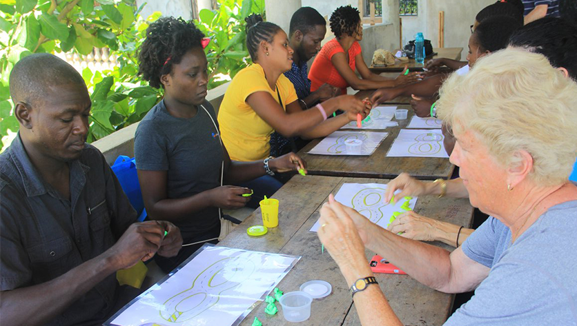 Sr. Sharon Leads Teacher Training Program in Haiti