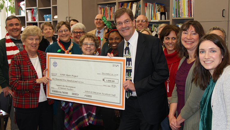 NDMU Rallies to Help the SSND Haiti Project