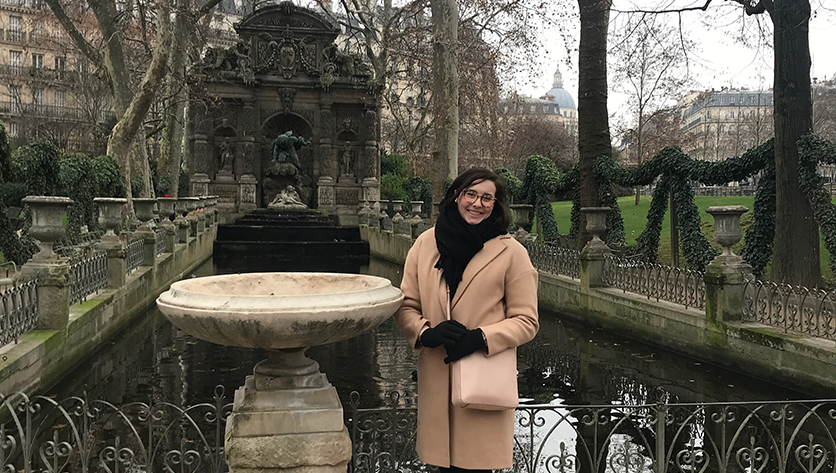 NDMU Student Travels to Paris to Study Medieval Latin Manuscripts