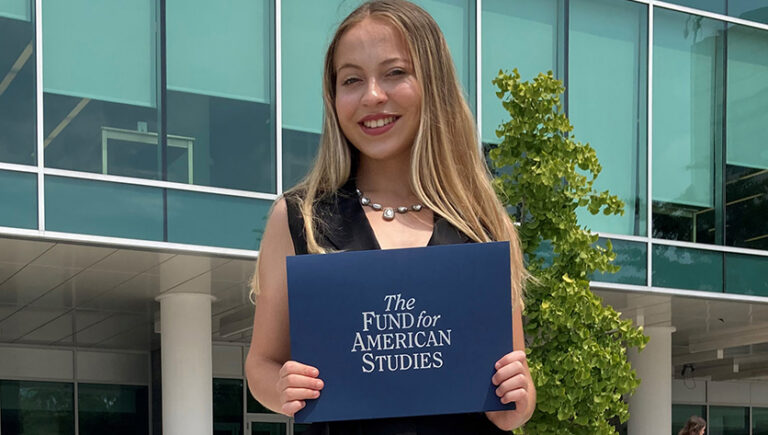 Top Student Thrives in Presidential Leadership Program