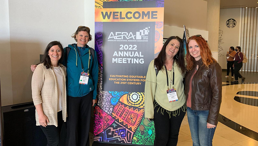 School of Education Shares Research on National Stage at AERA Conference