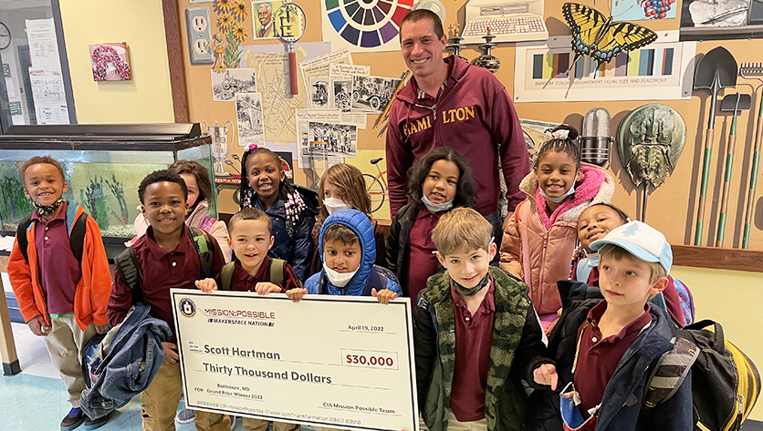 Education Grad Awarded $30,000 from CIA to Support STEAM Education at Local School