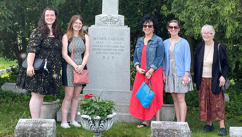 NDMU Students Participate in SSND Heritage Tour