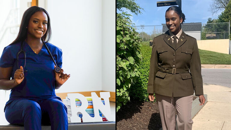 Serving Her Country: NDMU Nursing Grad to Join Army After Completing ROTC Program