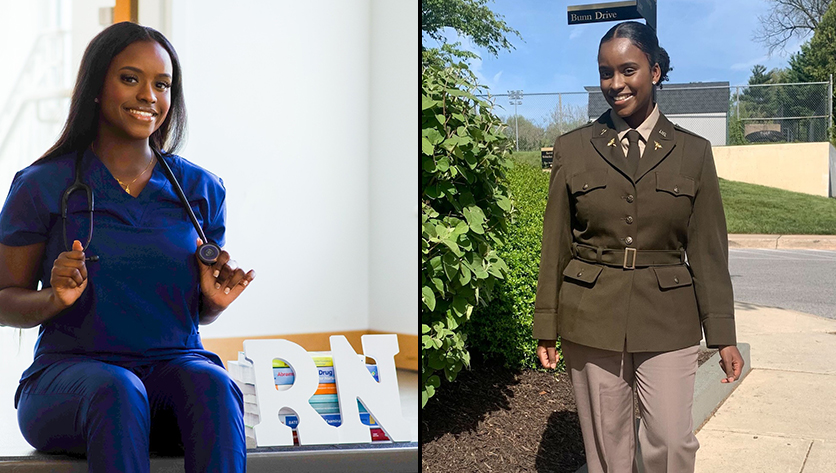 Serving Her Country: NDMU Nursing Grad to Join Army After Completing ROTC Program