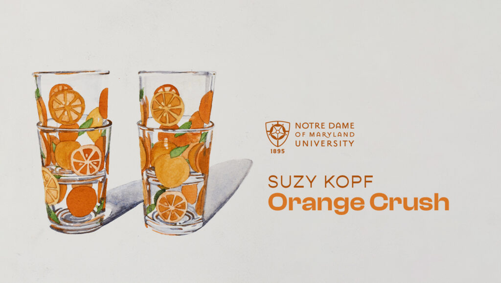 Suzy Kopf’s Orange Crush on Display at Gormley Gallery from September 6 – October 7