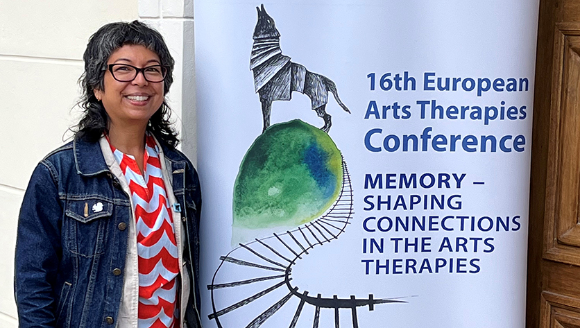 Art Therapy Professor Leads Workshop at International Conference