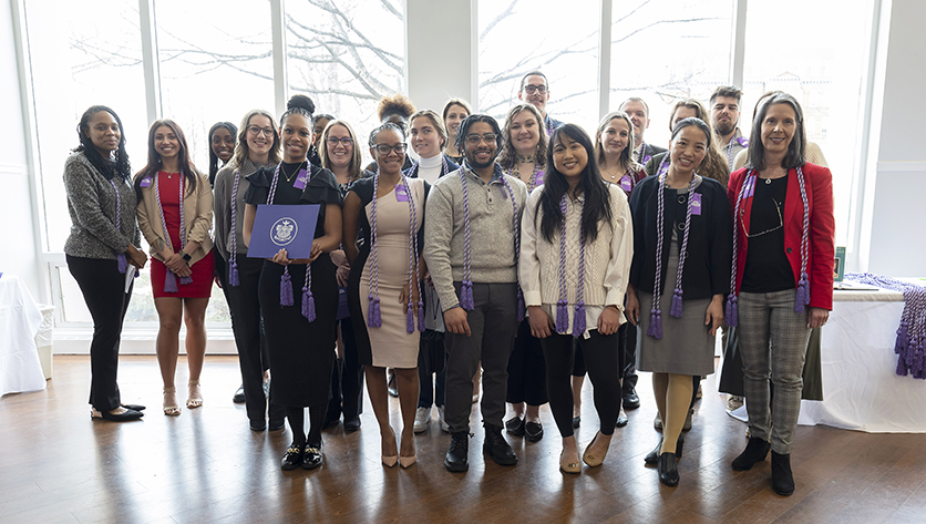 NDMU Nursing Students and Community Members Inducted into International Honor Society