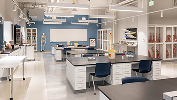 Check out the newly renovated Knott Science Center at Notre Dame of Maryland University