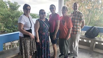 SOE representatives in Haiti