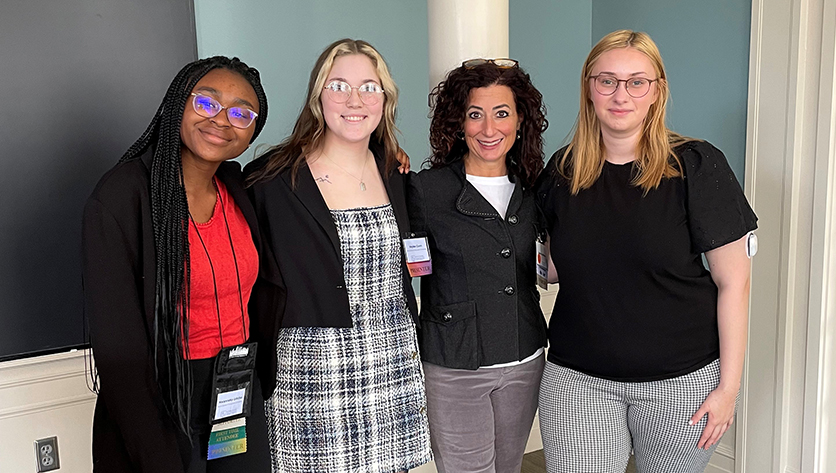 NDMU Students Present Research at National Research Symposium