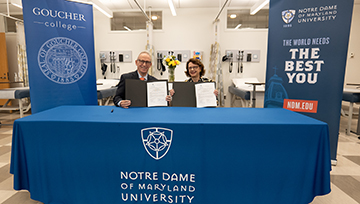 Notre Dame of Maryland partners with Goucher College for nursing program