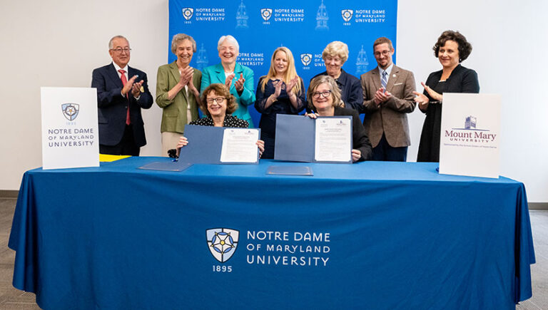 Notre Dame of Maryland University, Mount Mary University Partner to Address Teacher & Social Worker Shortages