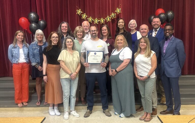 NDMU Alumnus Leading with Purpose in Pre-K Receives Teaching Award