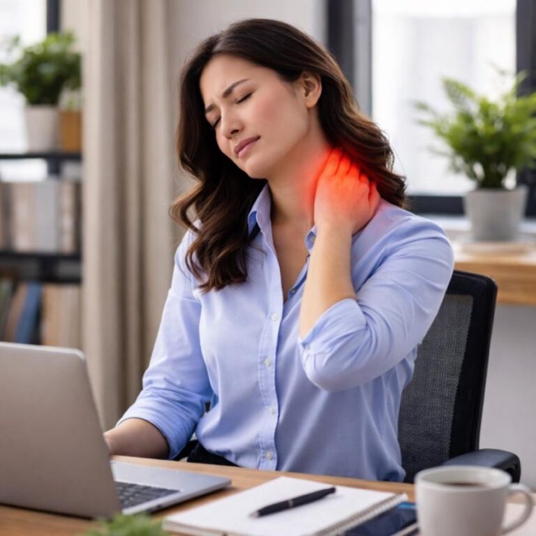 Therapeutic Yoga for Neck Pain: Practical Support for Working Professionals