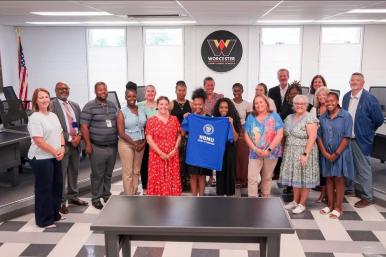 NDMU Partners with Worcester County Public Schools for ‘Earn While You Learn” Teacher Program