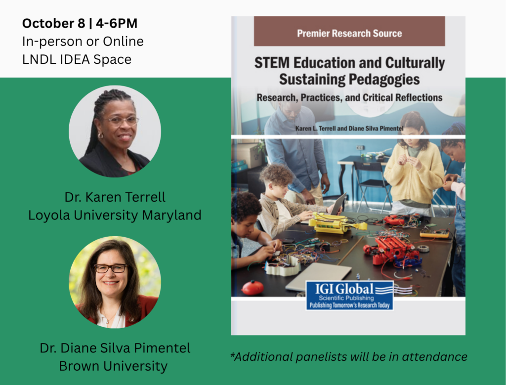 Author Talk: What does it look like for STEM education to be culturally sustaining?